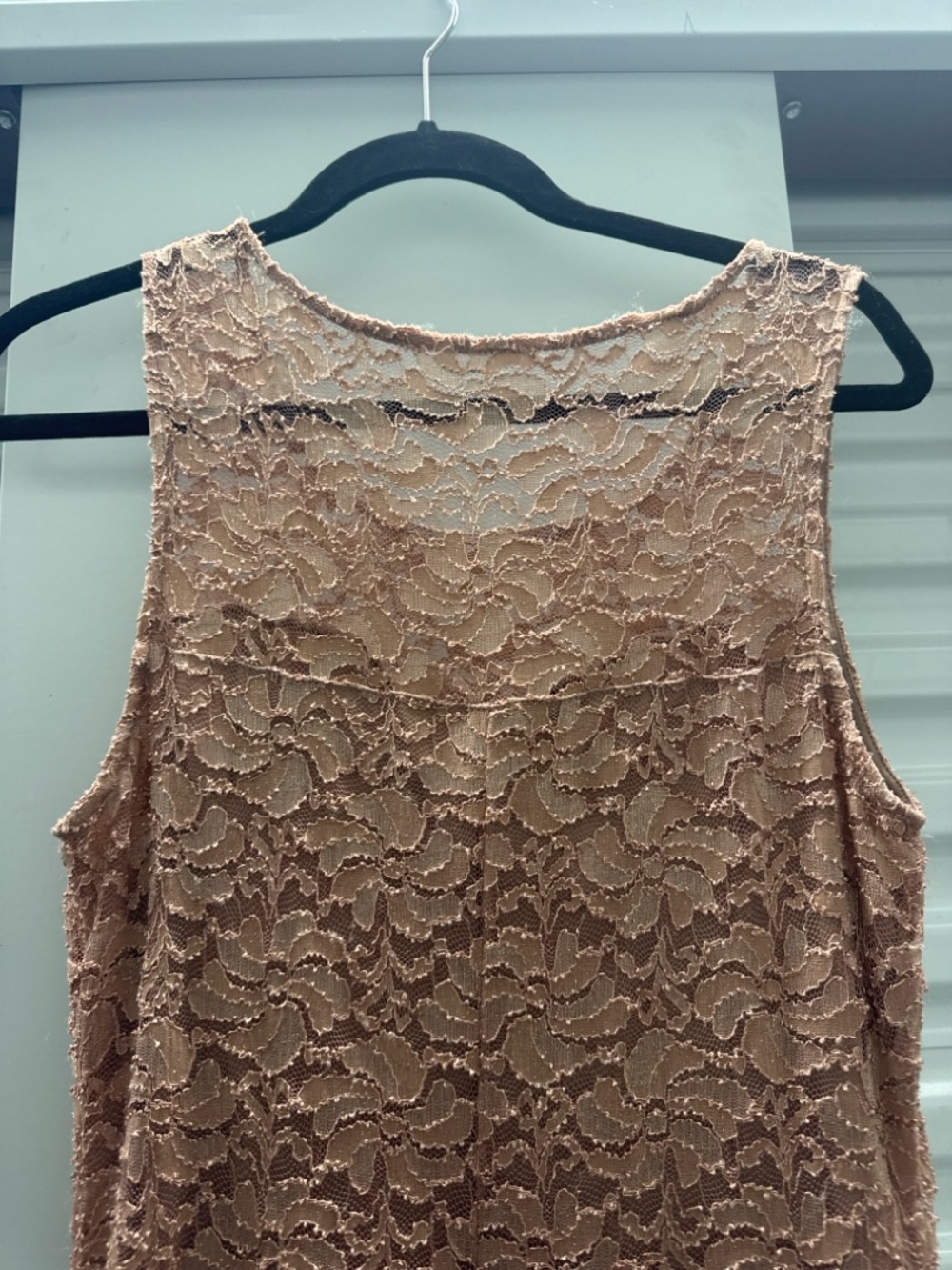 Candalite Lace Maxi Dress | Size L | Elegant Blush Formal - Picture 10 of 14